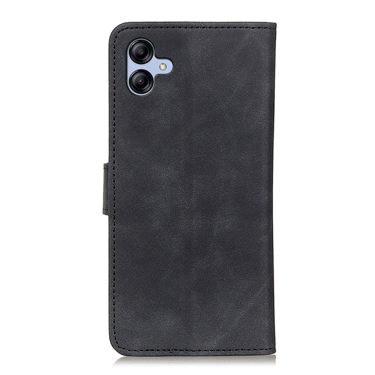 KHAZNEH Retro Texture Horizontal Flip Leather Phone Case, Compatible with Samsung Galaxy A05 4G