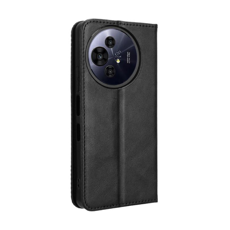 Magnetic Buckle Retro Texture Leather Phone Case, Compatible with TCL 50 NxtPaper 5G / 50 Pro NxtPaper 5G