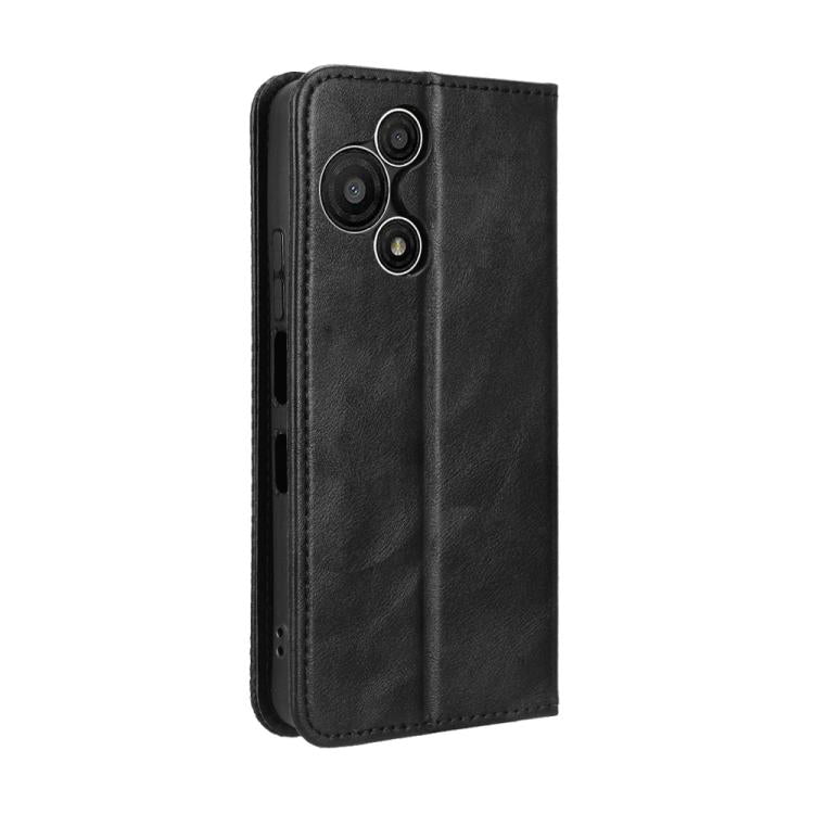 Magnetic Buckle Retro Texture Leather Phone Case, Compatible with TCL 60 SE NxtPaper 5G