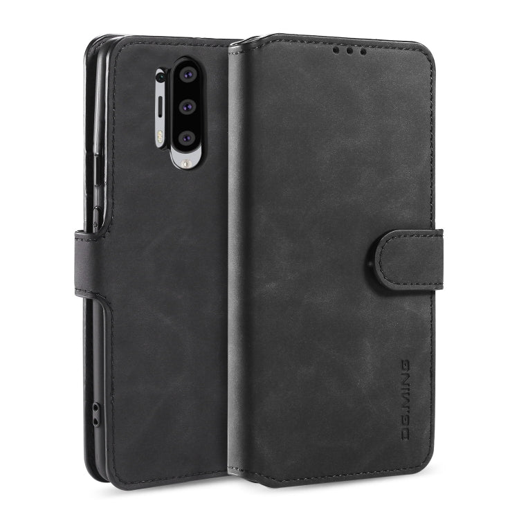 DG.MING Retro Oil Side Horizontal Flip Case with Holder & Card Slots & Wallet, Compatible with Samsung Galaxy A21s