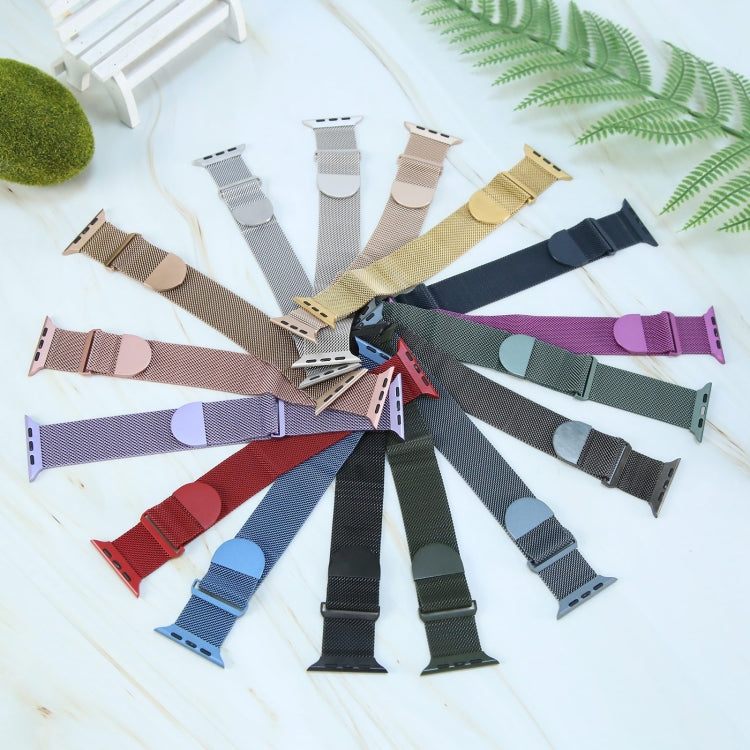 Milanese Metal Magnetic Watch Band, Compatible with Apple Watch SE 40mm