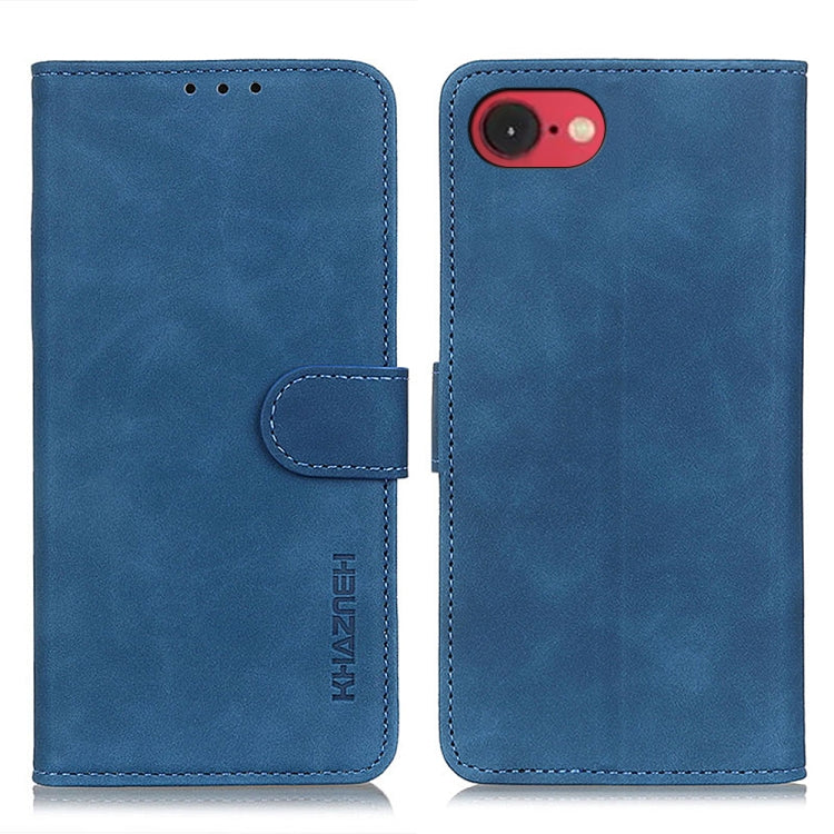 KHAZNEH Retro Texture Leather Phone Case, iPhone 16e