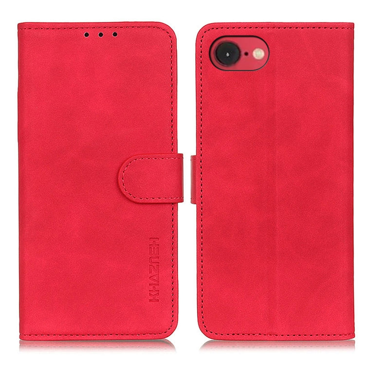 KHAZNEH Retro Texture Leather Phone Case, iPhone 16e