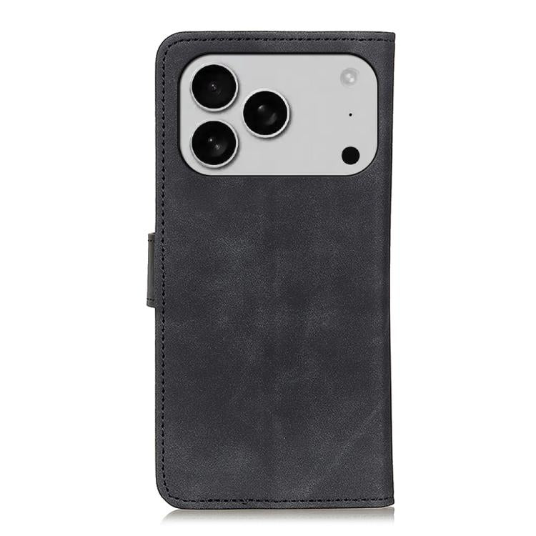 KHAZNEH Retro Texture Leather Phone Case, Compatible with iPhone 17 Pro Max