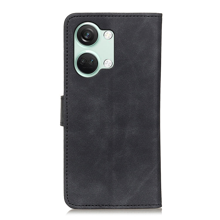 KHAZNEH Retro Texture Leather Phone Case, Compatible with OnePlus Nord 3 / Ace 2V