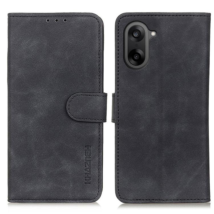 KHAZNEH Retro Texture Leather Phone Case, Compatible with OnePlus Nord CE5 / Ace 5 Racing