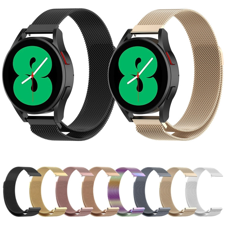 Milan Magnetic Metal Watch Band, Compatible with Huawei Watch 4 / 4 Pro