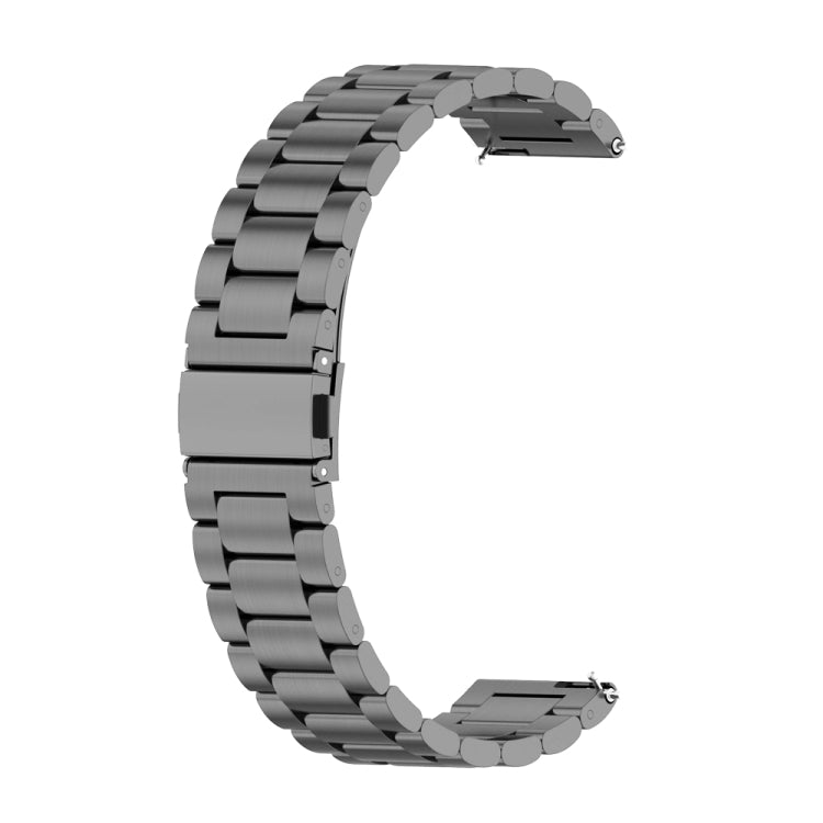 Three Bead Stainless Steel Watch Band, Compatible with Huawei Watch 4 / 4 Pro