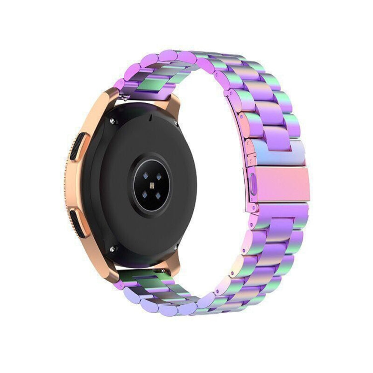 Three Bead Stainless Steel Watch Band, Compatible with Huawei Watch 4 / 4 Pro