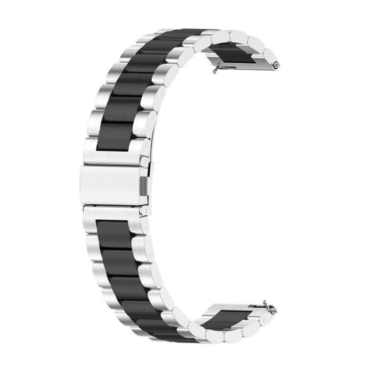 Three Bead Stainless Steel Watch Band, Compatible with Huawei Watch 4 / 4 Pro