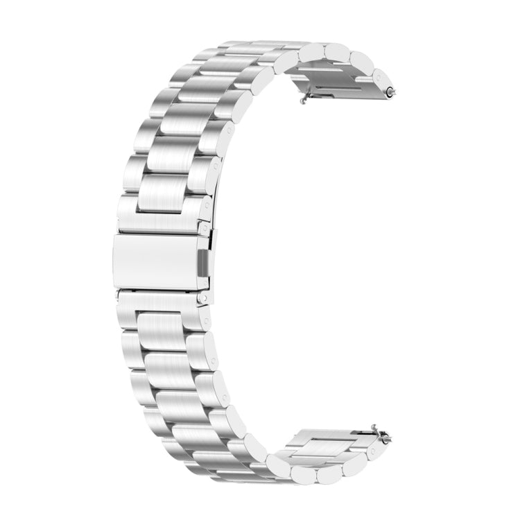 Three Bead Stainless Steel Watch Band, Compatible with Huawei Watch 4 / 4 Pro