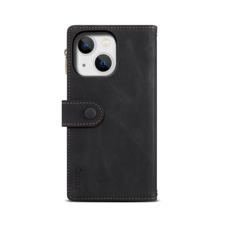 ESEBLE Retro Frosted RFID Flip Leather Phone Case, Compatible with iPhone 15 Plus
