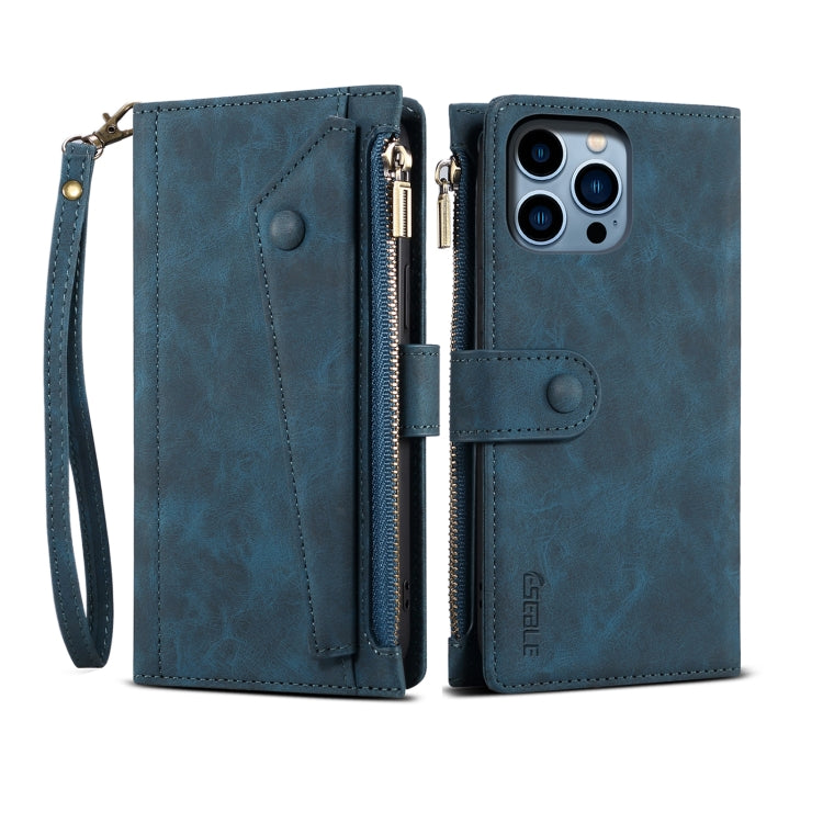 ESEBLE Retro Frosted RFID Flip Leather Phone Case, Compatible with iPhone 16 Pro Max