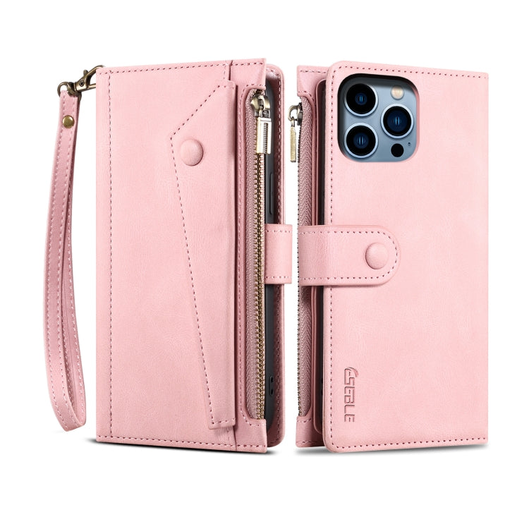 ESEBLE Retro Frosted RFID Flip Leather Phone Case, Compatible with iPhone 16 Pro