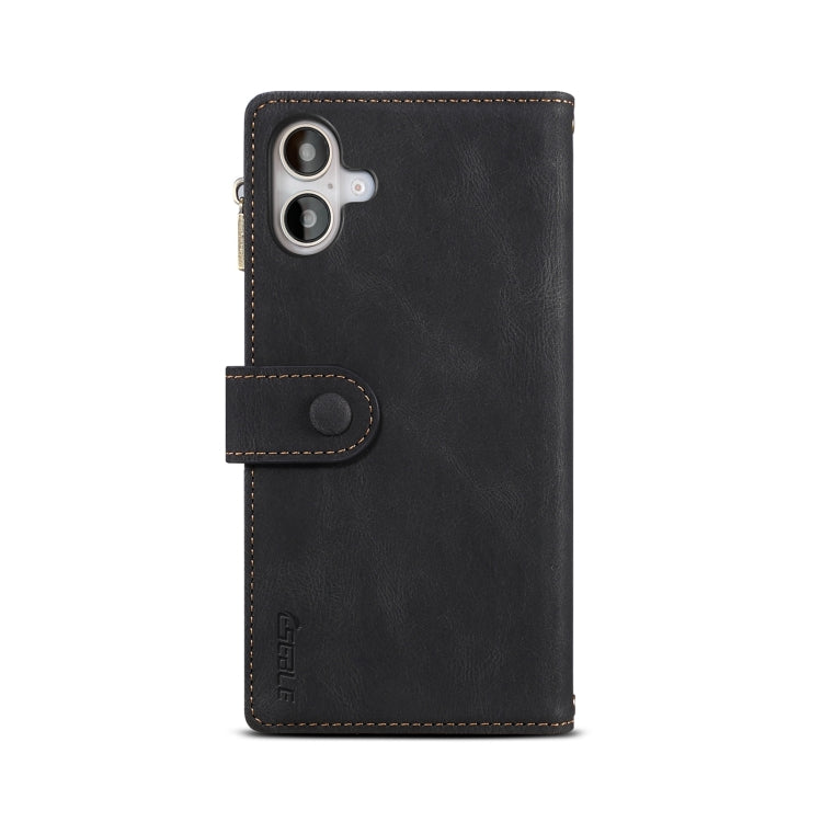 ESEBLE Retro Frosted RFID Flip Leather Phone Case, Compatible with iPhone 16 Plus