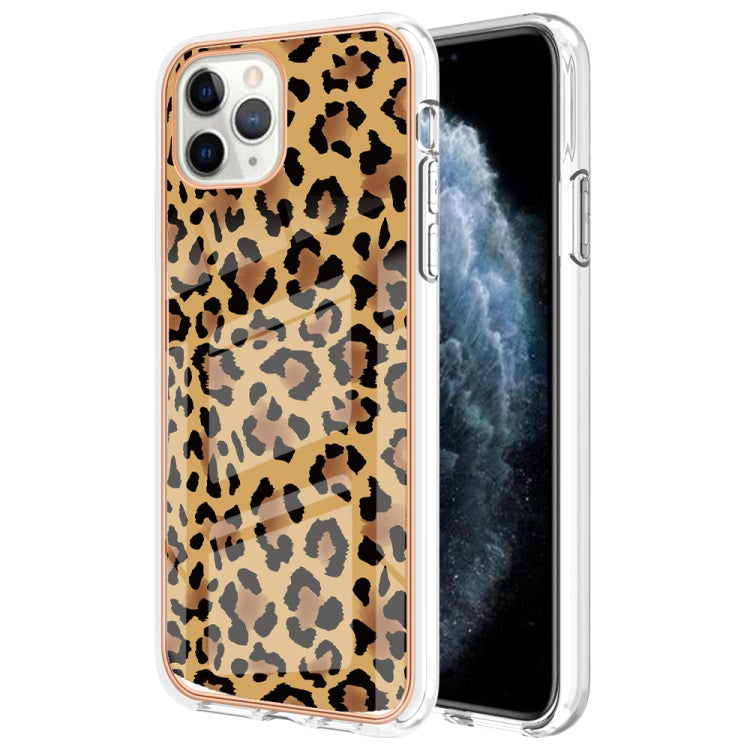 Electroplating Marble Dual-side IMD Phone Case, For iPhone 11 Pro Max