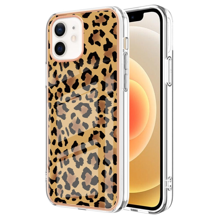 Electroplating Marble Dual-side IMD Phone Case, For iPhone 12 / 12 Pro