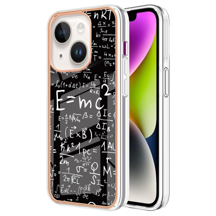 Electroplating Marble Dual-side IMD Phone Case, For iPhone 13