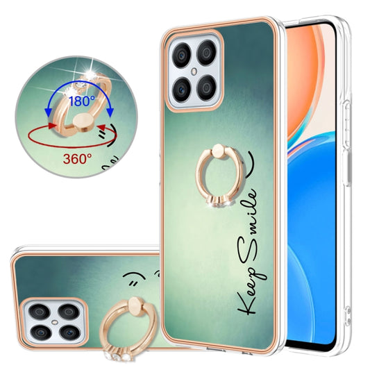 Electroplating Dual-side IMD Phone Case with Ring Holder