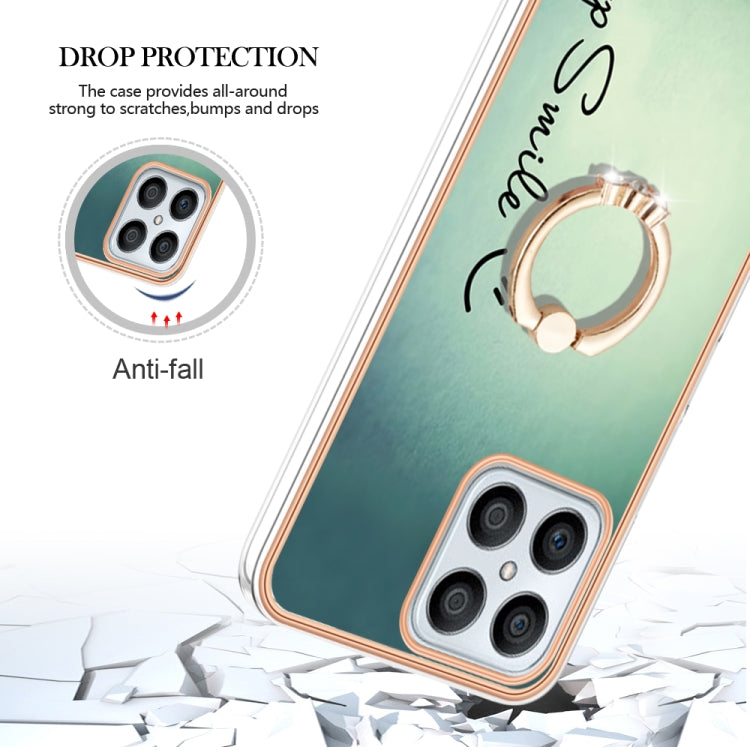 Electroplating Dual-side IMD Phone Case with Ring Holder