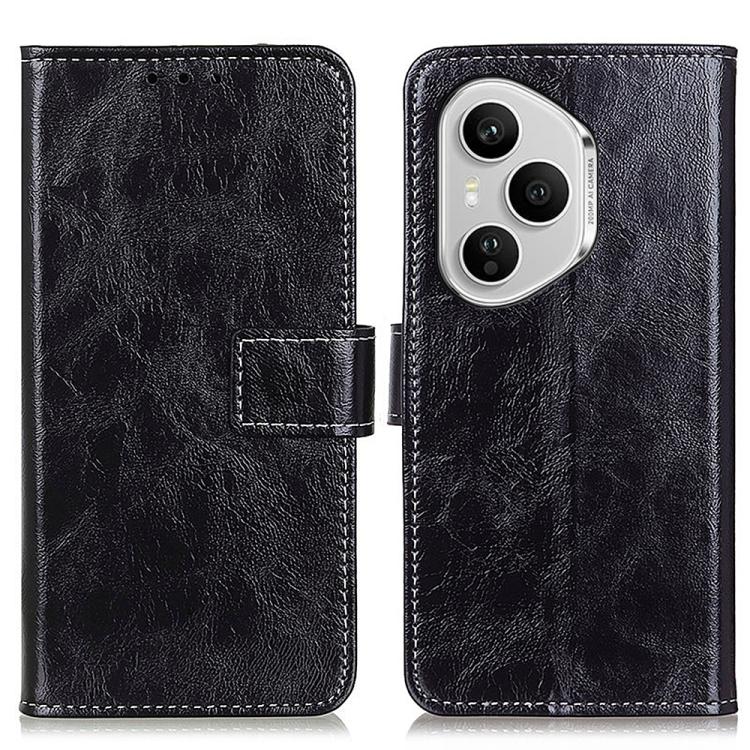 Retro Crazy Horse Texture Flip Leather Phone Case