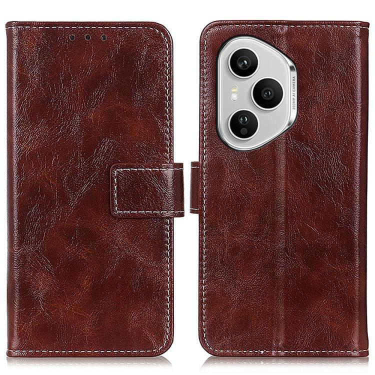 Retro Crazy Horse Texture Flip Leather Phone Case