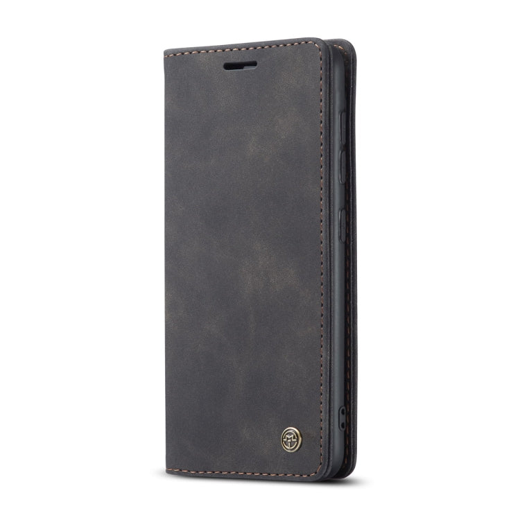 CaseMe-013 Multifunctional Retro Frosted Horizontal Flip Leather Case with Card Slot & Holder & Wallet, Compatible with Samsung Galaxy A21S