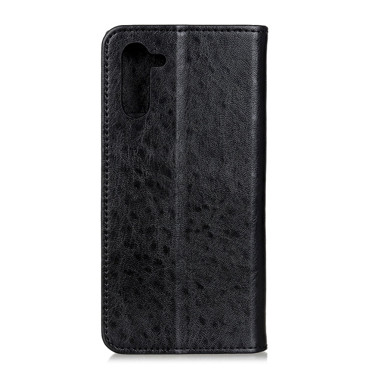 Compatible with OnePlus Nord Magnetic Retro Crazy Horse Texture Horizontal Flip Leather Case with Holder & Card Slots & Wallet, Compatible with OnePlus Nord