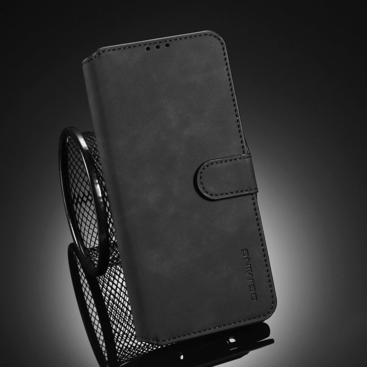 DG.MING Retro Oil Side Horizontal Flip Case, Compatible with Samsung Galaxy A21 (EU Version)