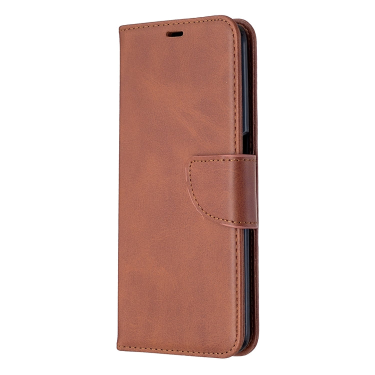 Retro Lambskin Texture Pure Color Horizontal Flip PU Leather Case with Holder & Card Slots & Wallet & Lanyard, Compatible with Oppo A72 / A52 / A92