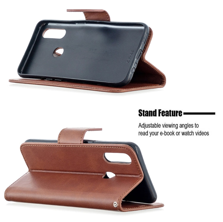 Retro Lambskin Texture Pure Color Horizontal Flip PU Leather Case with Holder & Card Slots & Wallet & Lanyard, Compatible with Oppo A31 (2020) / A81