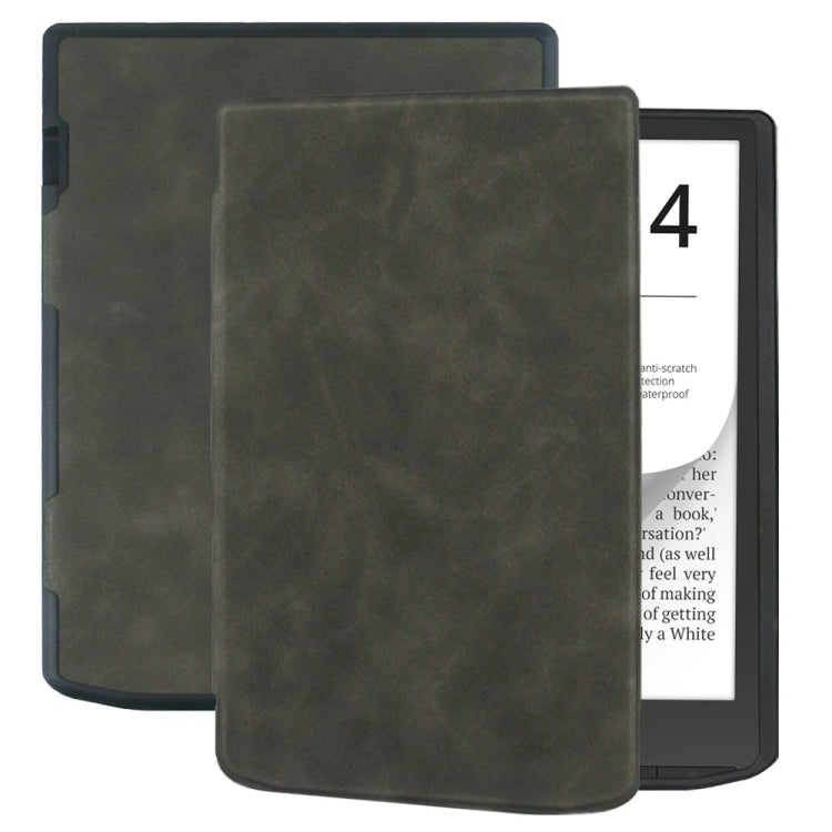 Retro Skin-feel Leather Smart Tablet Case, Compatible with Pocketbook InkPad 4 / Color2 /3 /PB743