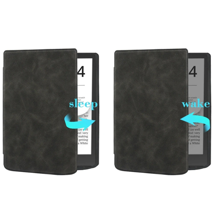 Retro Skin-feel Leather Smart Tablet Case