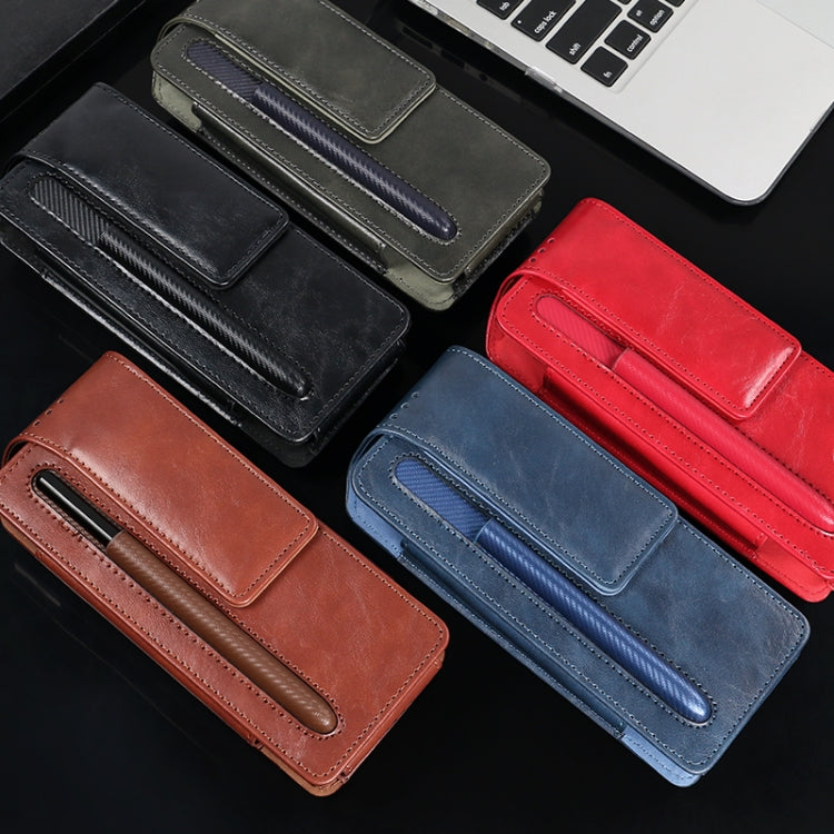 VIETAO Retro Thinking Series PU Shockproof Phone Bag, Without Pen