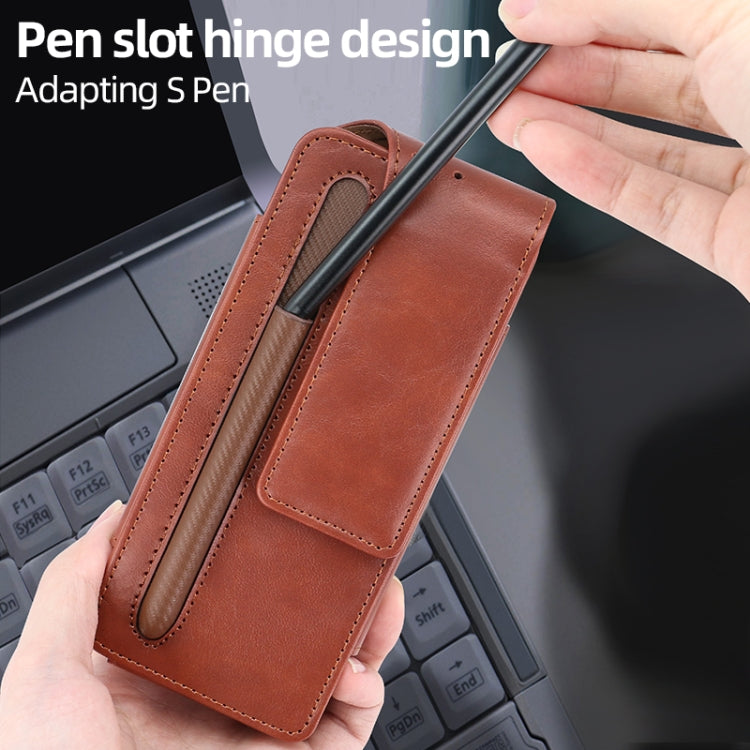 VIETAO Retro Thinking Series PU Shockproof Phone Bag, Without Pen