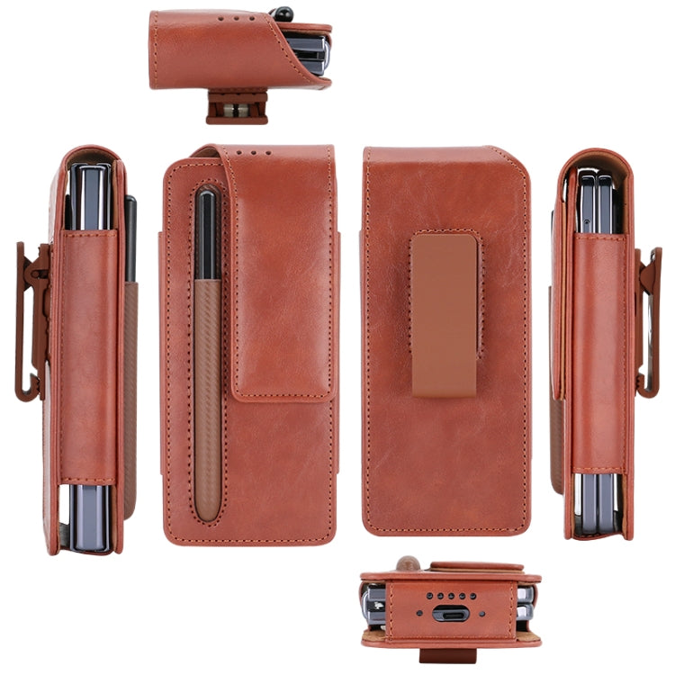 VIETAO Retro Thinking Series PU Shockproof Phone Bag, Without Pen
