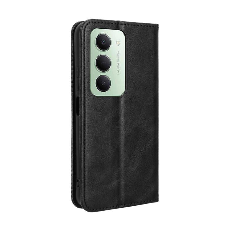 Magnetic Buckle Retro Texture Leather Phone Case