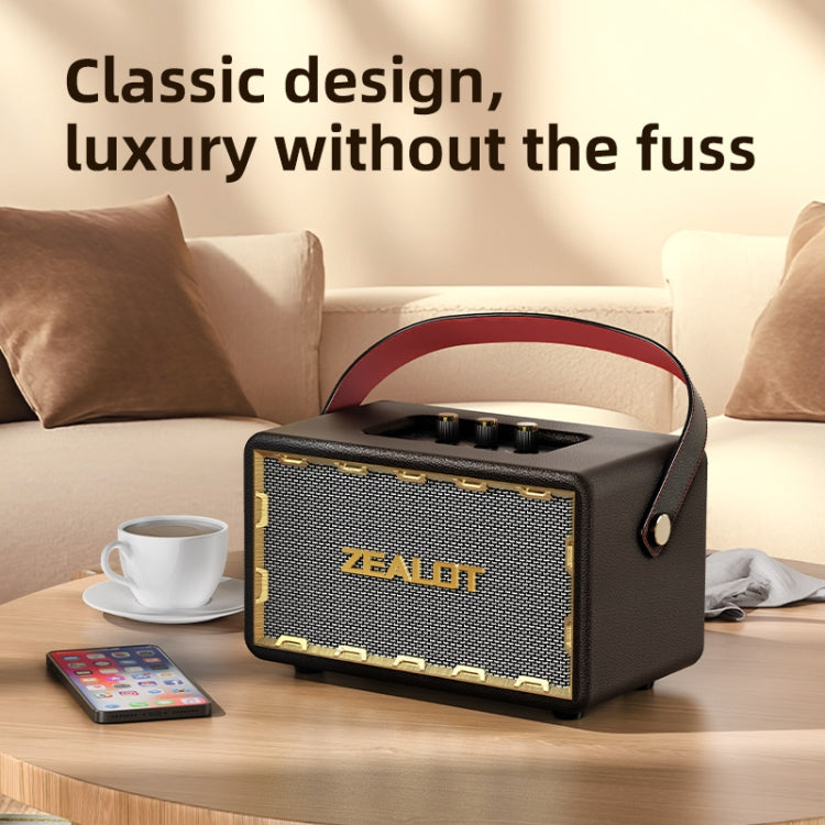 Zealot MT01 Retro Card Portable Wireless Bluetooth Speaker