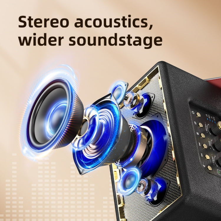 Zealot MT01 Retro Card Portable Wireless Bluetooth Speaker