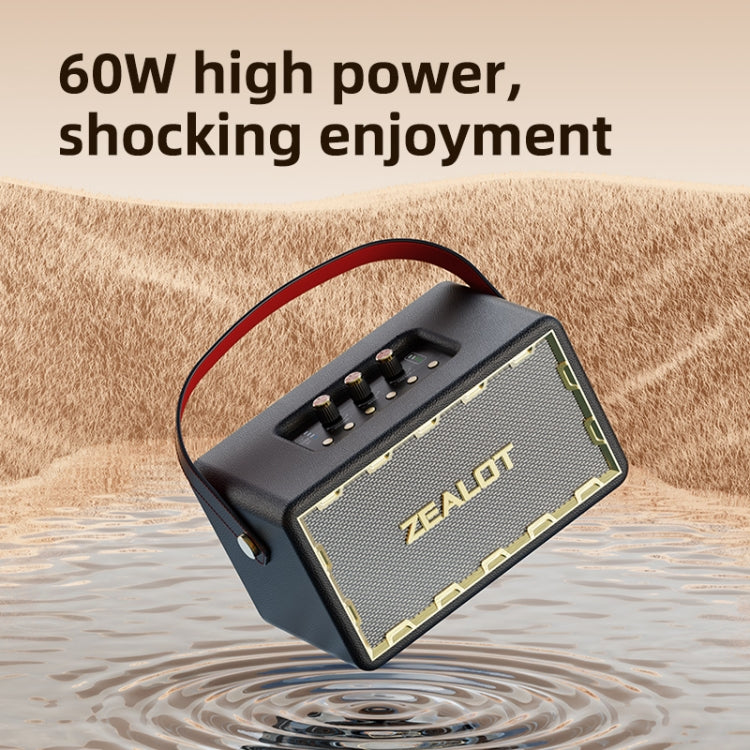 Zealot MT01 Retro Card Portable Wireless Bluetooth Speaker