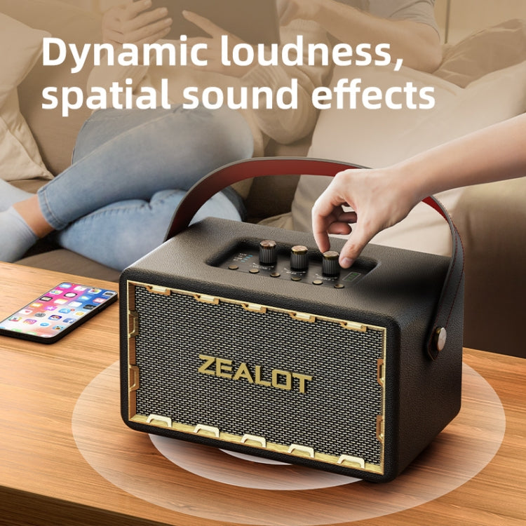 Zealot MT01 Retro Card Portable Wireless Bluetooth Speaker