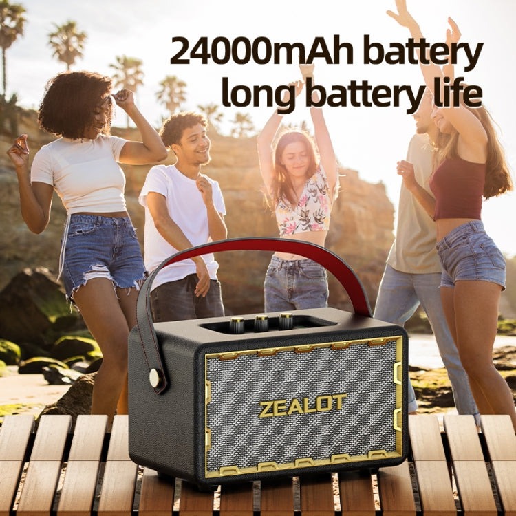 Zealot MT01 Retro Card Portable Wireless Bluetooth Speaker