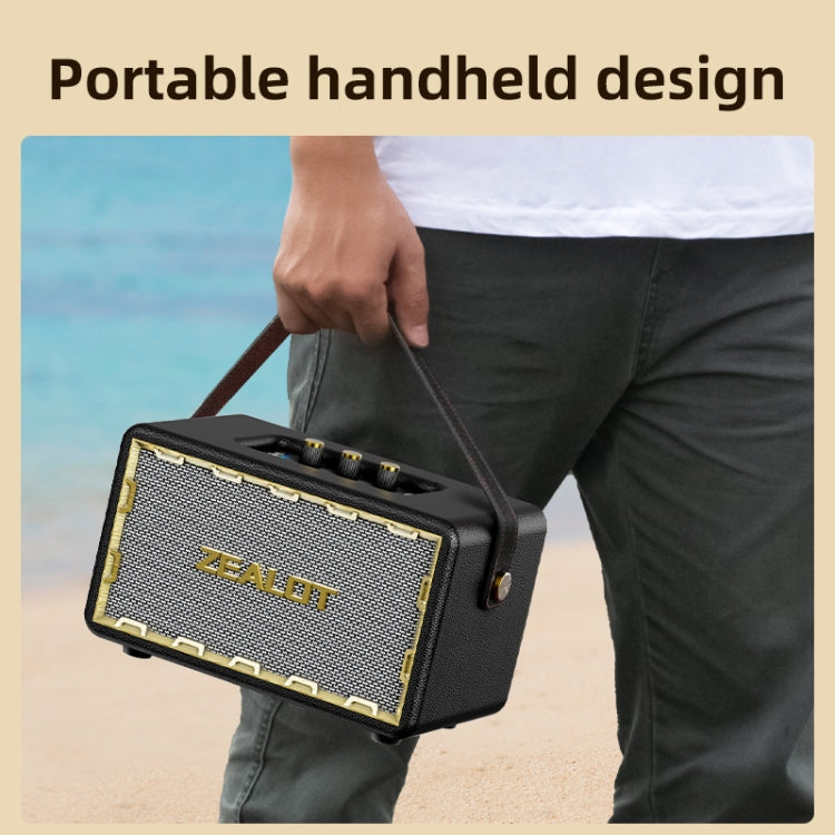 Zealot MT01 Retro Card Portable Wireless Bluetooth Speaker