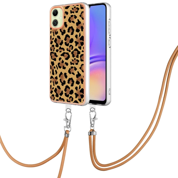 Electroplating Dual-side IMD Phone Case with Lanyard, Compatible with Samsung Galaxy A06 4G
