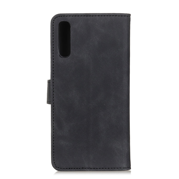 KHAZNEH Retro Texture PU + TPU Horizontal Flip Leather Case with Holder & Card Slots & Wallet, Compatible with Sony Xperia 5 II