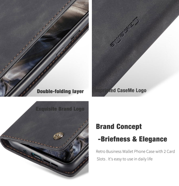 CaseMe-013 Multifunctional Retro Frosted Horizontal Flip Leather Case with Card Slot & Holder & Wallet, Compatible with OnePlus Nord