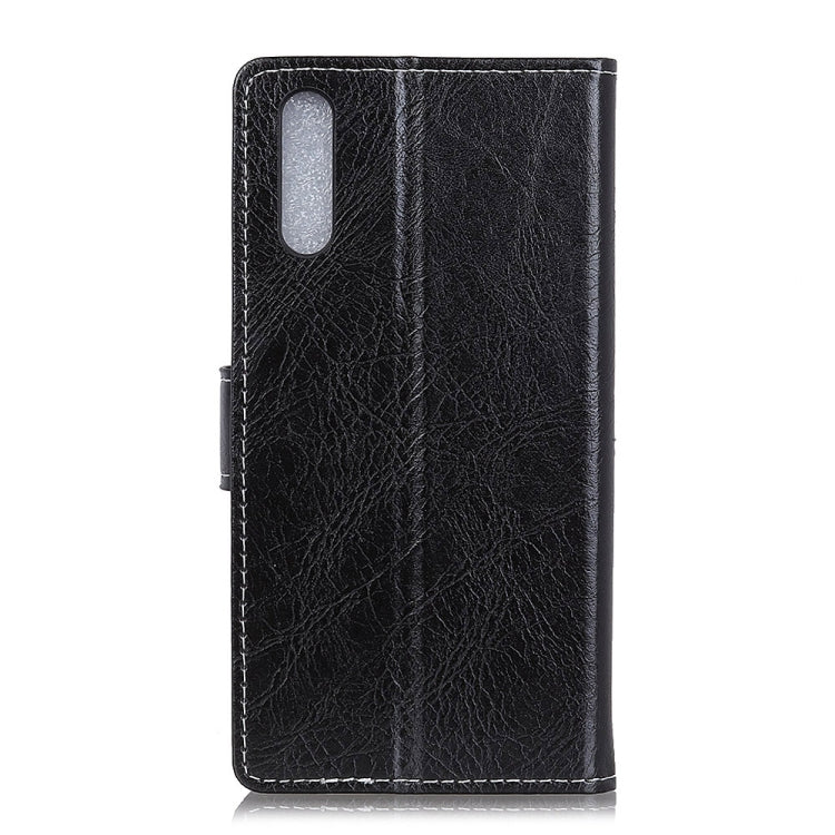 Retro Crazy Horse Texture Horizontal Flip Leather Case with Holder & Card Slots & Photo Frame & Wallet, Compatible with Sony Xperia 5 II