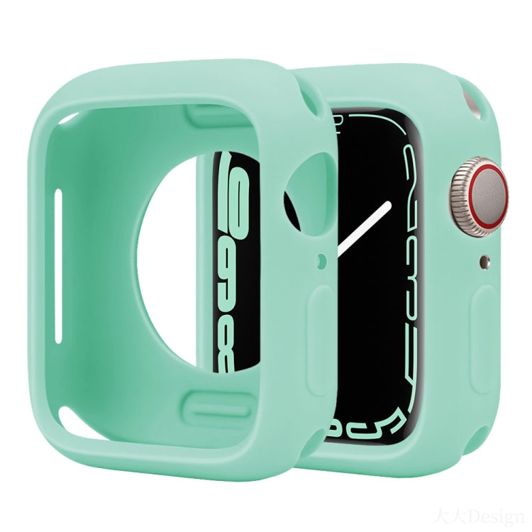 Candy Silicone Half Coverage Watch Case, Compatible with Apple Watch Series 45mm