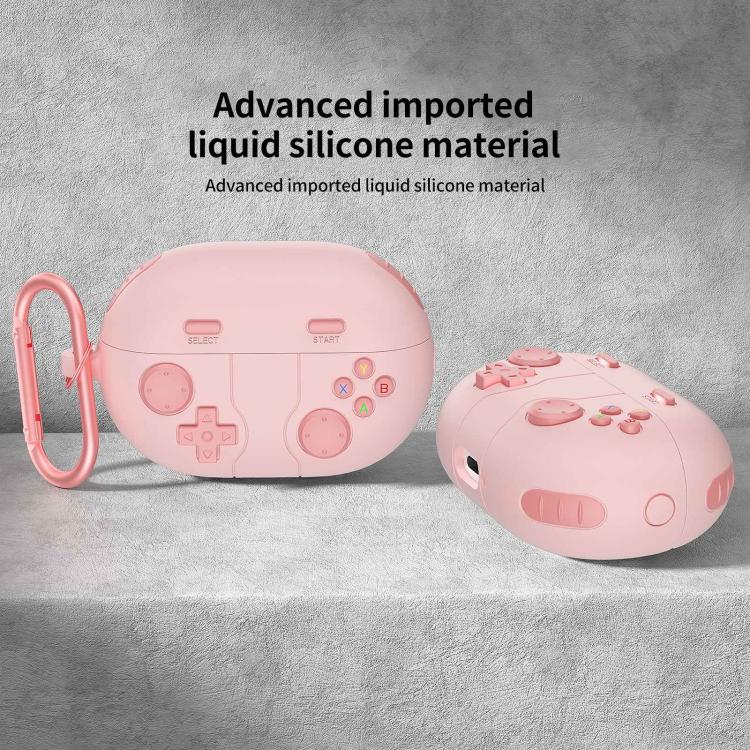 Retro Game Console Style Silicone Earbuds Case