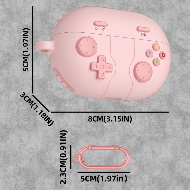 Retro Game Console Style Silicone Earbuds Case